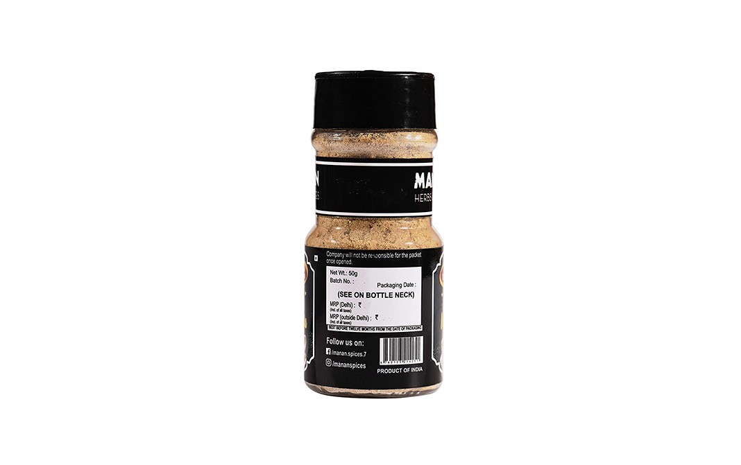 Manan Tea Masala    Plastic Bottle  50 grams